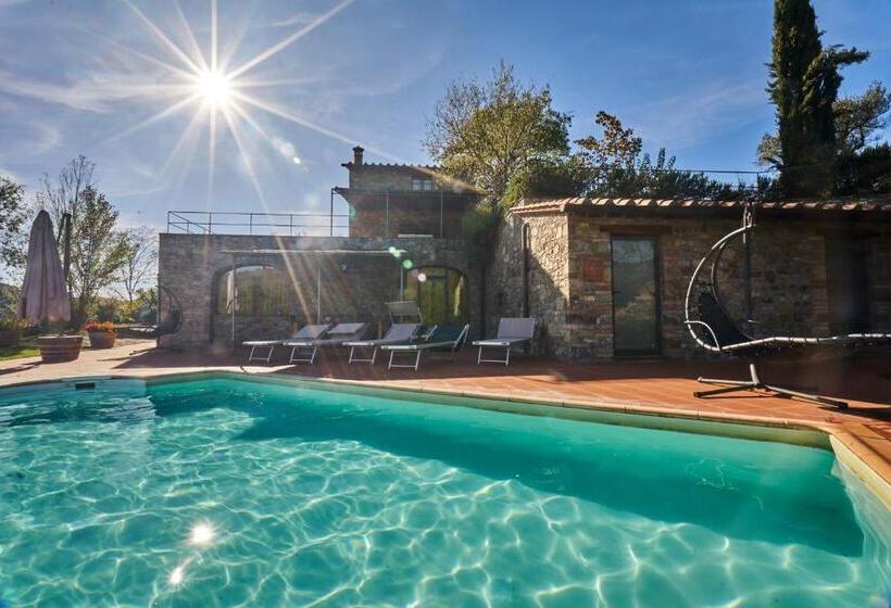 Вилла с 1 спальней и бассейном, Borgo Casa Al Vento
