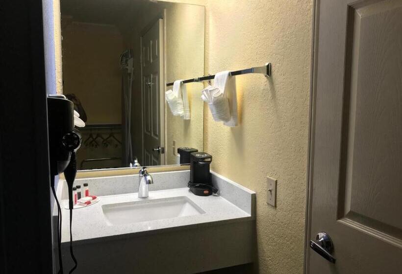 身障者適用キングサイズベッドルーム, Days Inn By Wyndham San Antonio Airport