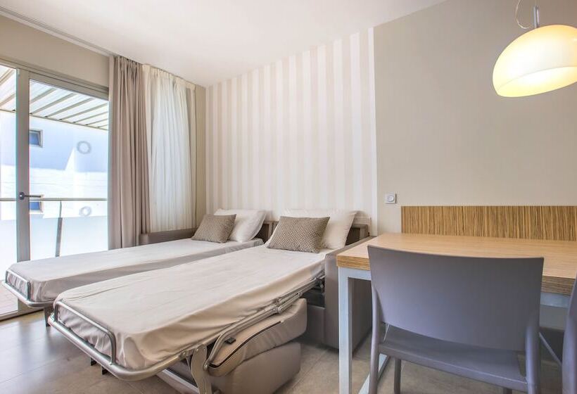 Апартаменты 1 Спальня с Террасой, Aparthotel Odissea Park