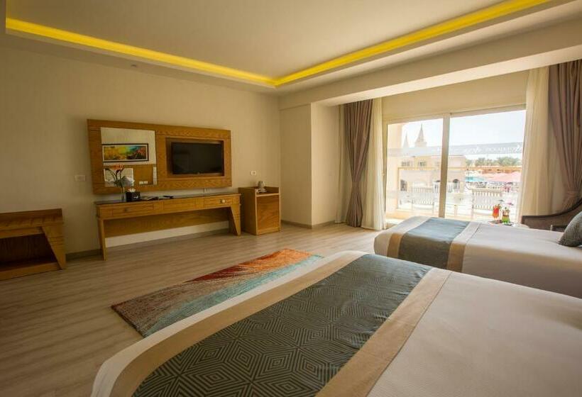 اتاق دلوکس با چشم‌انداز پارک, Pickalbatros Aqua Blu Sharm El Sheikh