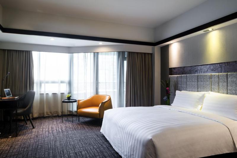 اتاق دلوکس با تخت کینگ و چشم‌انداز شهر, Grand Mercure Shanghai Hongqiao
