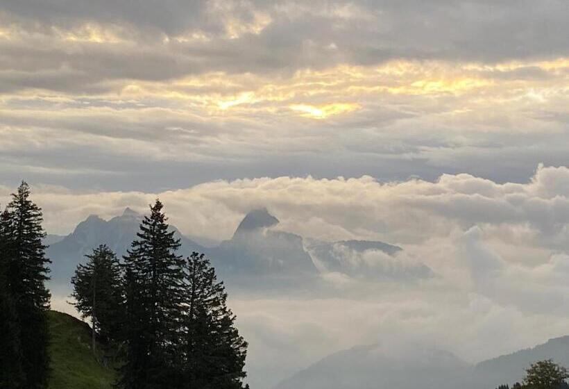Номер Deluxe с Балконом, Berggasthaus Rigi Burggeist