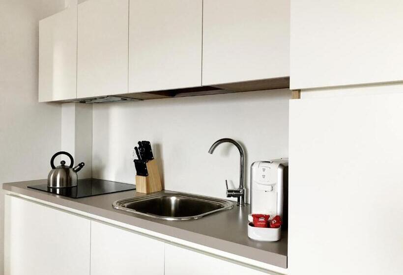 Апартаменты 1 Спальня с Террасой, Residence Aurora
