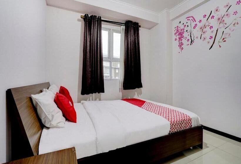 חדר משפחתי דלוקס, Collection O 90205 Queen Rent Apartment Gateway Pasteur