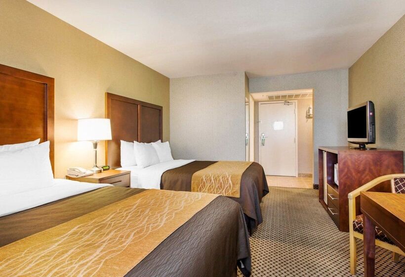 Номер Стандарт 2 Двуспальные Кровати, Comfort Inn & Suites Moreno Valley Near March Air Reserve Base