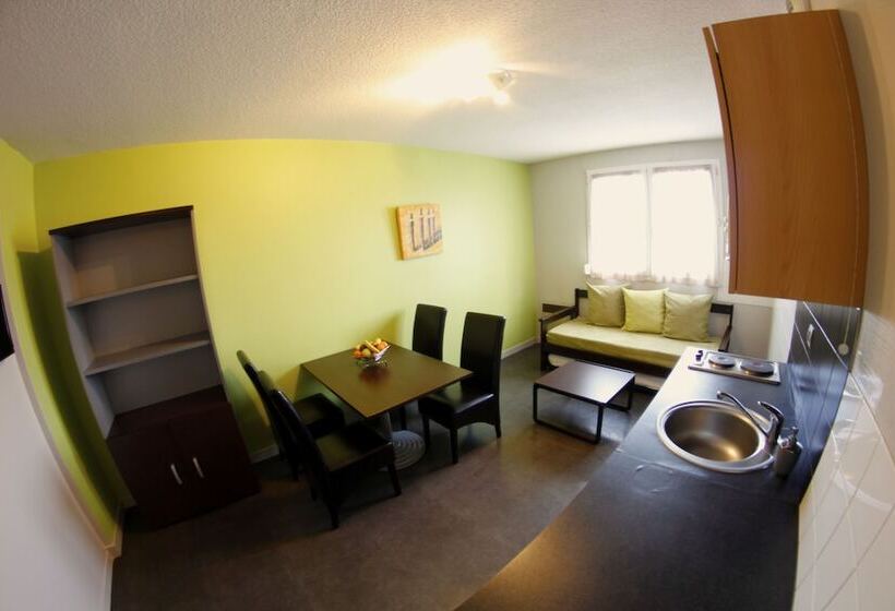 Apartamento 1 Dormitório, Appart Hotel Les Palatines
