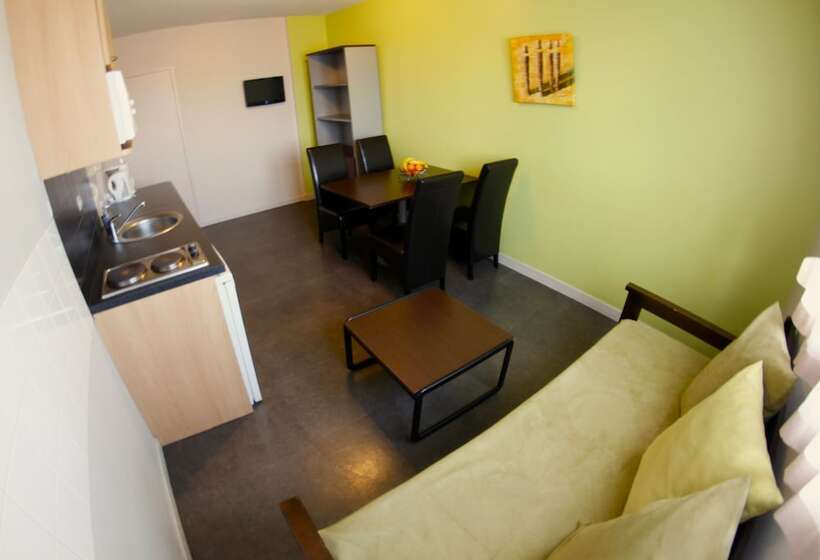 Apartamento 1 Dormitório, Appart Hotel Les Palatines