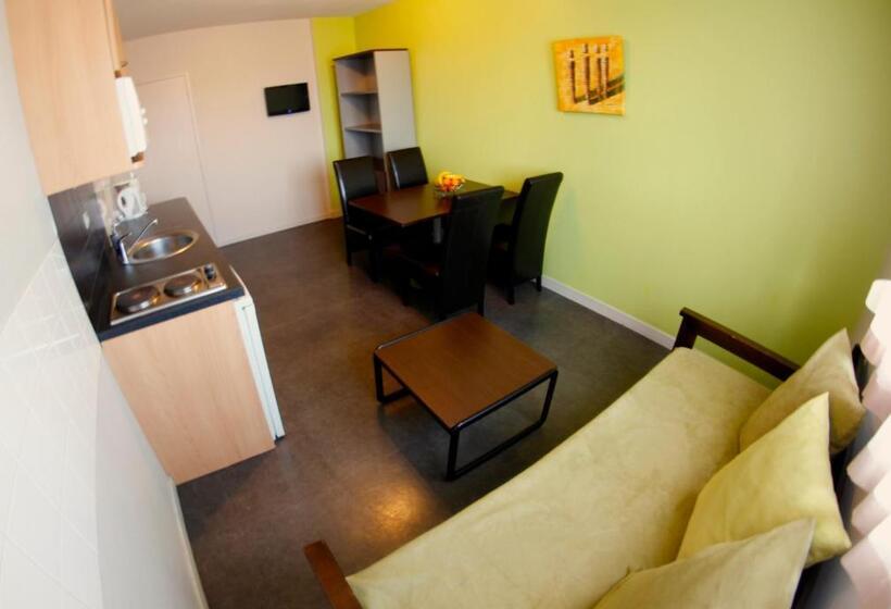 Apartamento 1 Dormitório, Appart Hotel Les Palatines