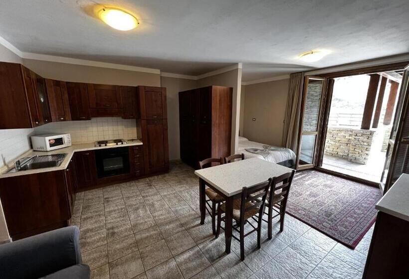 آپارتمان 1 خوابه با چشم‌انداز, Chalet Edelweiss   Estella Hotel Collection