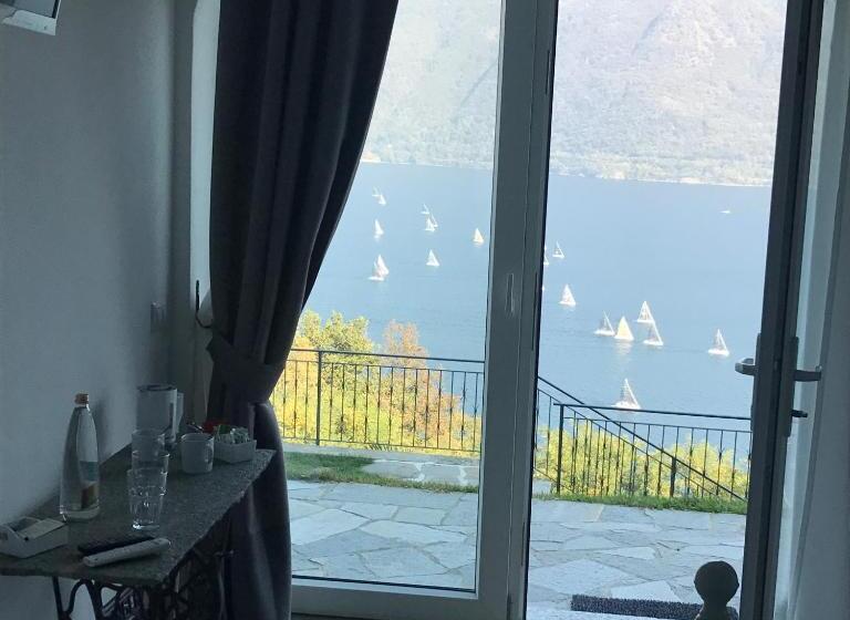 اتاق استاندارد با چشم‌انداز دریاچه, B&b Lago Maggiore