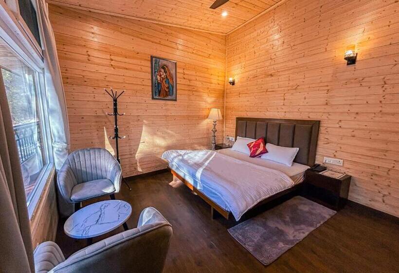스탠다드 룸 킹사이즈 침대, Thehimalayanliving Whistling Pines
