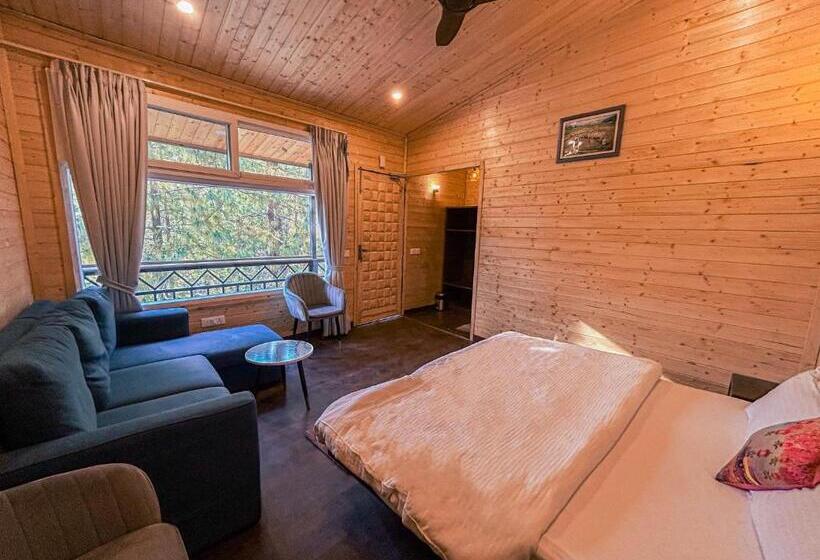 스탠다드 룸 킹사이즈 침대, Thehimalayanliving Whistling Pines
