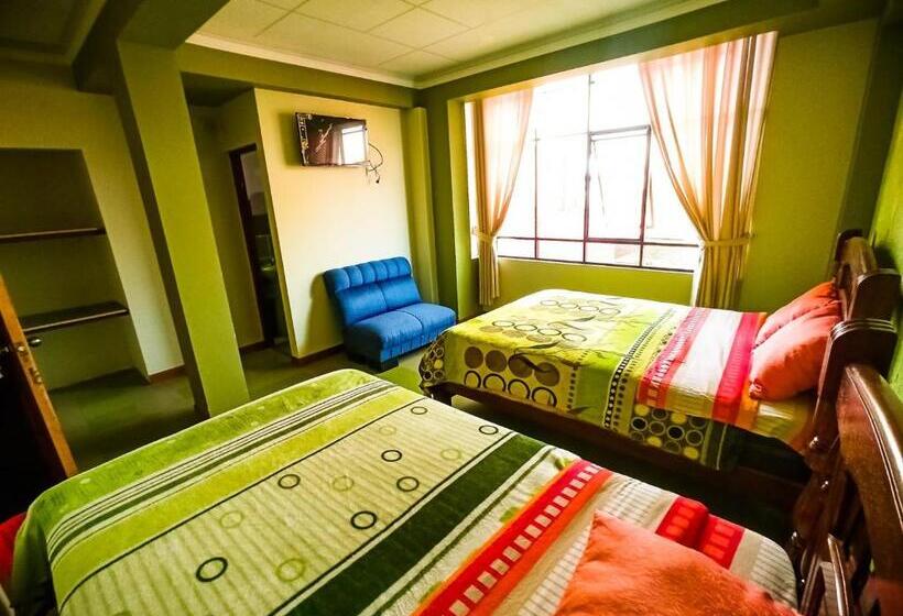 اتاق استاندارد با چشم‌انداز شهر, Hostal Real Gala