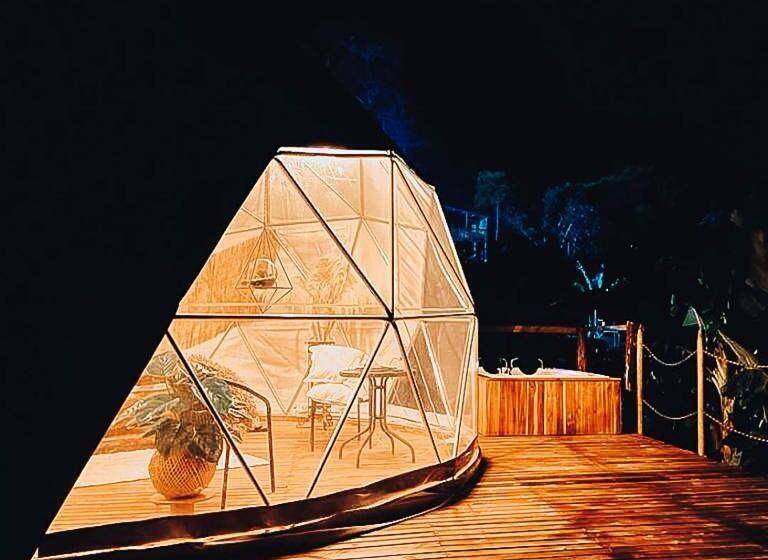 스탠다드 방갈로 정원 전망, Entre Verdes Hotel & Glamping