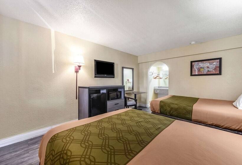 Номер Стандарт 2 Двуспальные Кровати, Econo Lodge San Marcos University Area