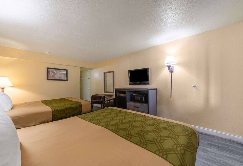 Номер Стандарт 2 Двуспальные Кровати, Econo Lodge San Marcos University Area