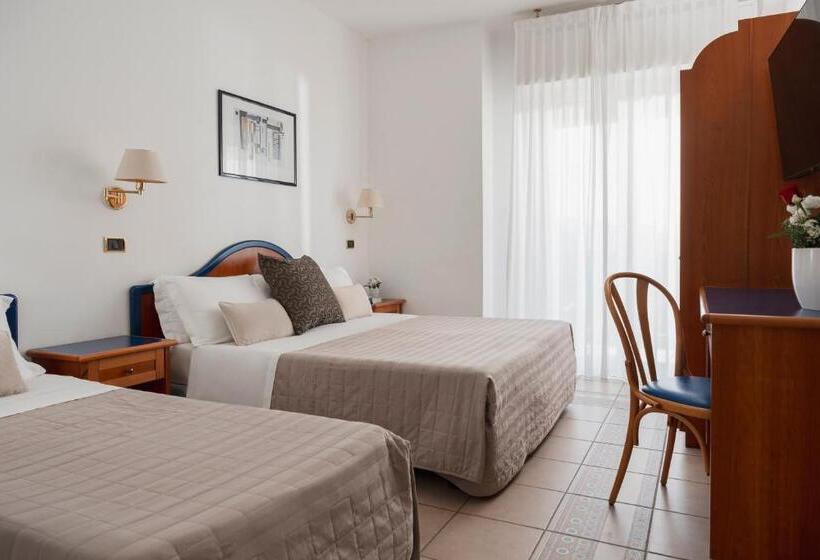 Номер Deluxe Вид на Море Боковой, Ascot Riccione
