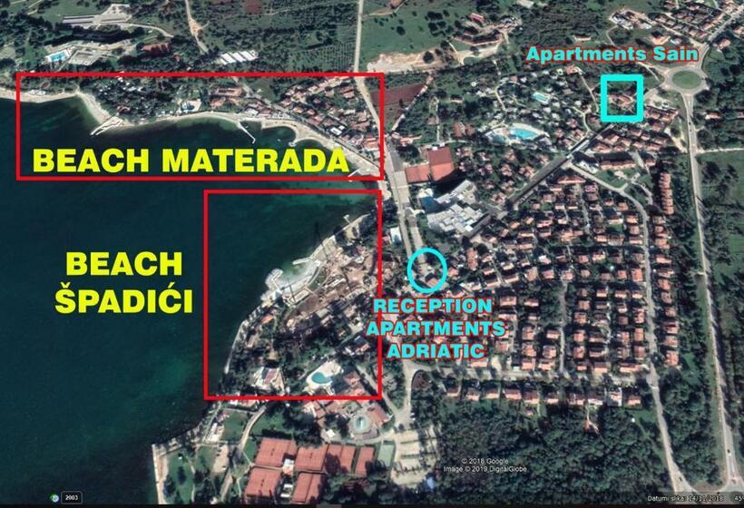 Апартаменты 1 Спальня с Террасой, Apartments And Rooms With Parking Space Porec   6917