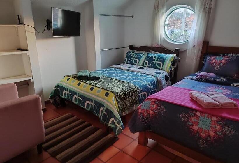 家庭房间共用浴室, Hospedaje La Casa De Chavela Centro Histórico
