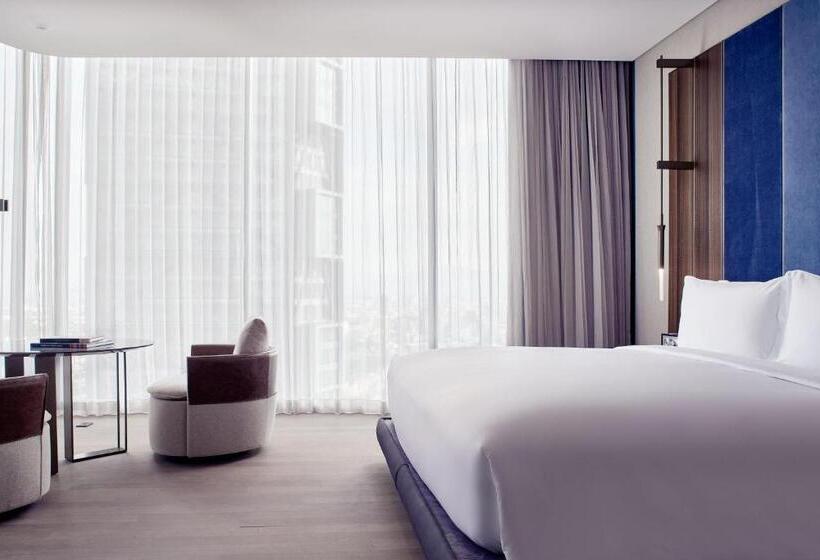 キングサイズベッド、シティビューデラックスルーム, The Ritzcarlton, Mexico City