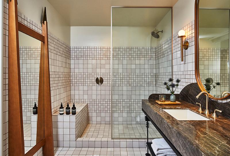 琮城市景观的豪华间, Downtown Los Angeles Proper Hotel, A Member Of Design Hotels