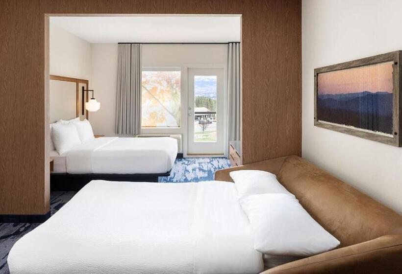 스탠다드 룸 킹사이즈 침대, Fairfield Inn & Suites By Marriott West Kelowna