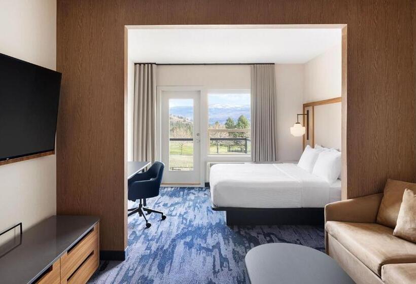 Quarto Estandar Cama King, Fairfield Inn & Suites By Marriott West Kelowna