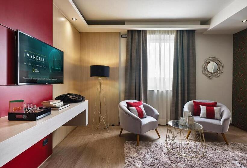 Четырехместный Номер Deluxe, Winter Garden Hotel Bergamo Airport