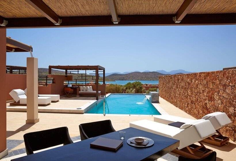 דירת דלוקס 2 חדרי שינה עם נוף לים, Domes Of Elounda, Autograph Collection