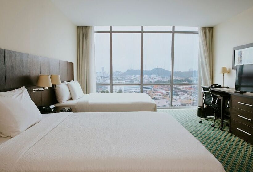 Номер Стандарт 2 Двуспальные Кровати, Courtyard By Marriott Guayaquil