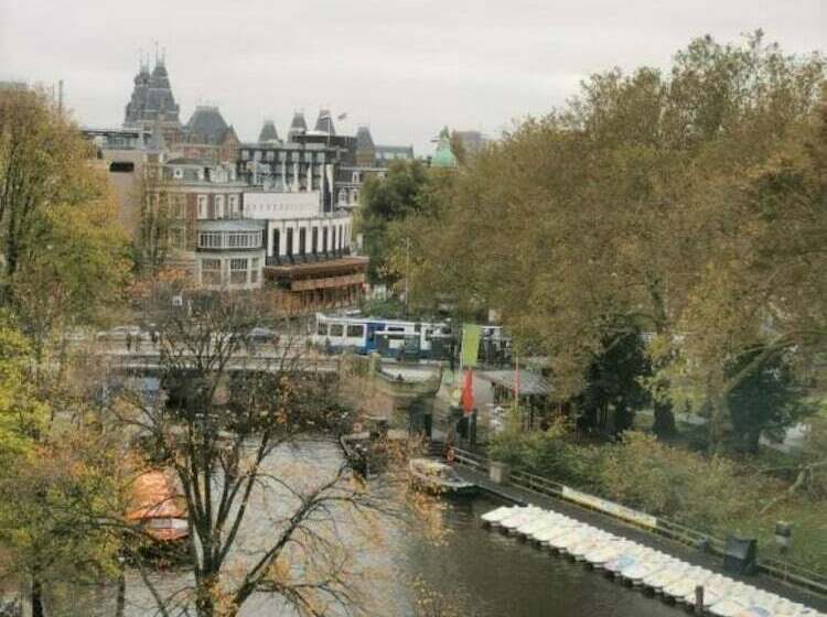 带景观的三人标准房间, Quentin Amsterdam