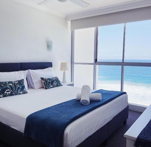 Апартаменты 1 Спальня Вид на Море, Golden Sands On The Beach   Absolute Beachfront Apartments