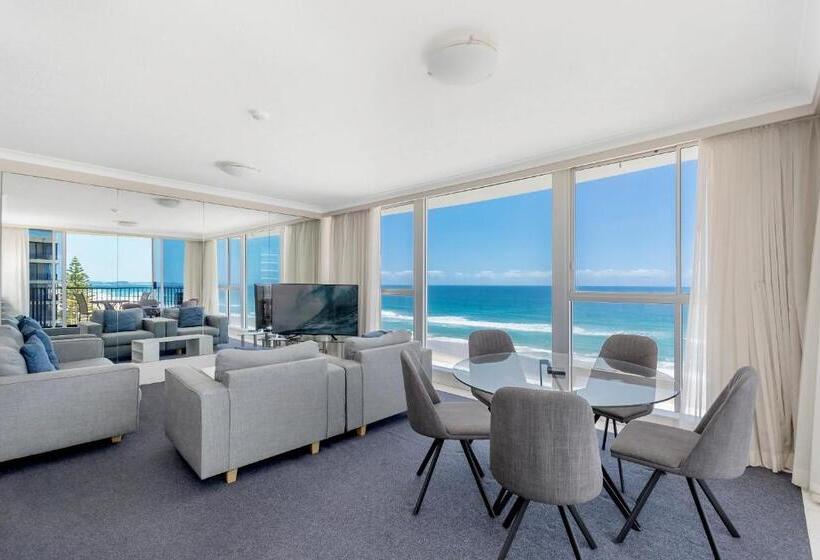 ２ベッドルームアパートメント, Golden Sands On The Beach   Absolute Beachfront Apartments