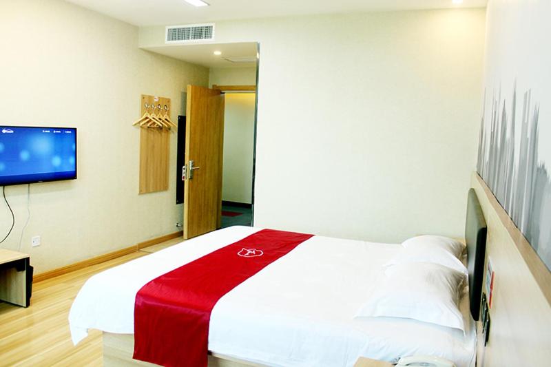 Номер Superior, Thank Inn Chain Hotel Hebei Shijiazhuang Xingtang Town North Yongchang Road