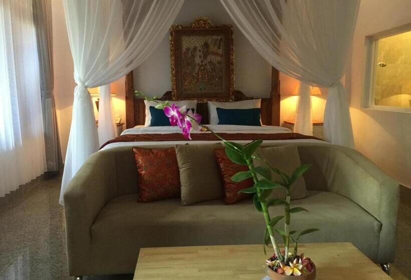 발코니가 있는 스위트, Puri Dewa Bharata Hotel & Villas