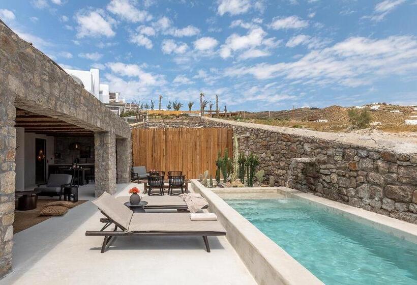 Вилла с 1 спальней и бассейном, Rocabella Mykonos