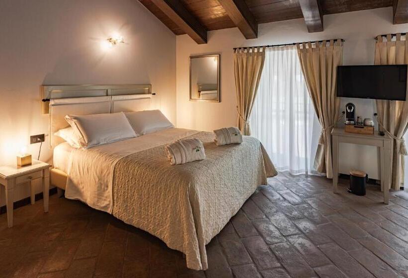 חדר סטנדרט עם ג'קוזי, Relais Bella Rosina Pool & Spa