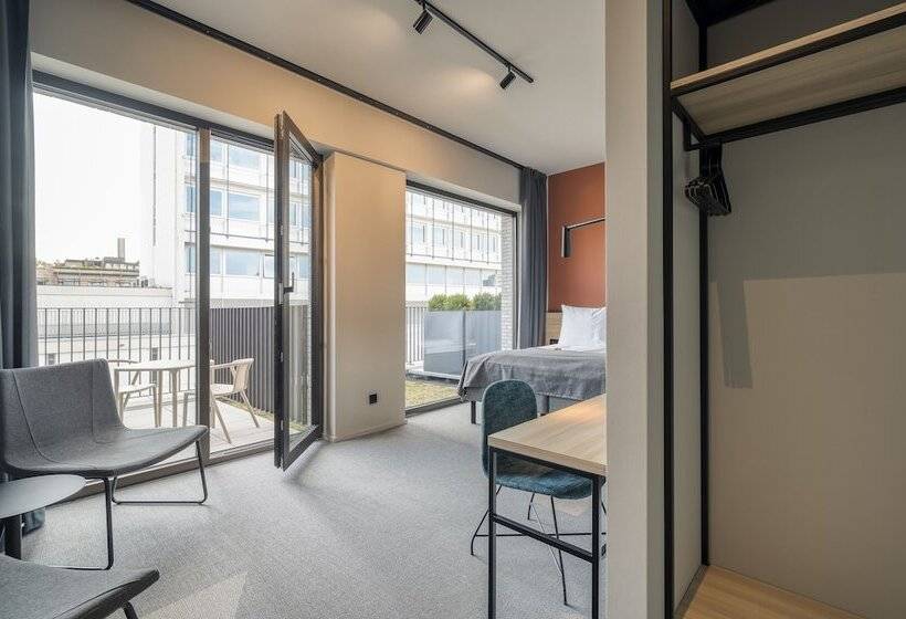 اتاق استاندارد با بالکن, Citybox Antwerp