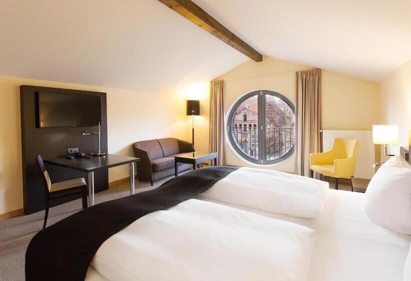 디럭스 룸, Dormero Hotel Altes Kaufhaus Lüneburg
