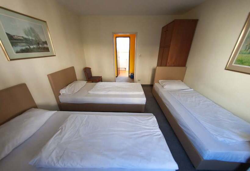Номер Стандарт Трехместный, Pension Alpha   Frankfurt City Central Station
