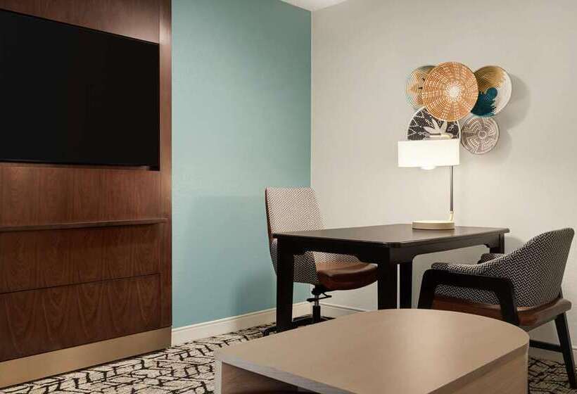 اتاق استاندارد با تخت بزرگ, Embassy Suites By Hilton Charlotte Concord Golf Resort & Spa