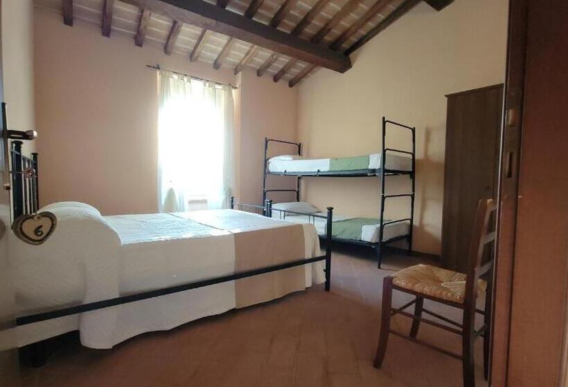 اتاق استاندارد چهار تخته, Locanda Francescana