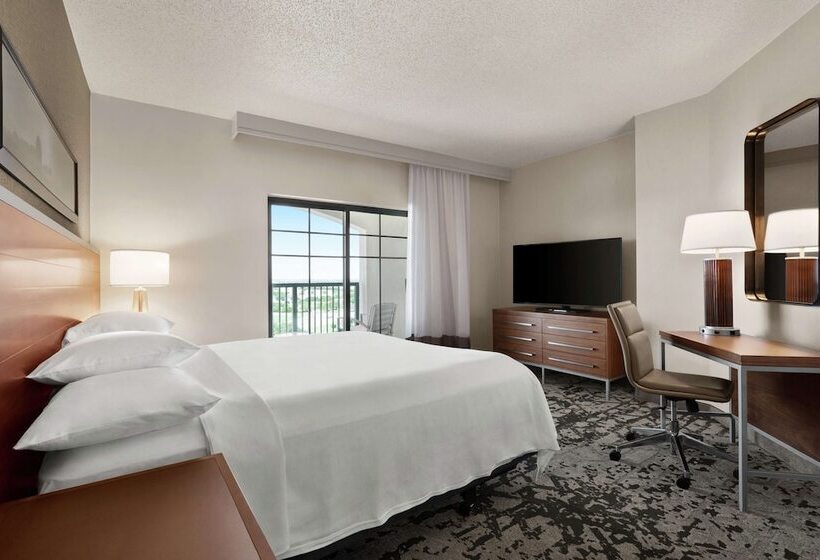 Suíte Deluxe Cama King, Embassy Suites By Hilton Dallas Dfw Airport North