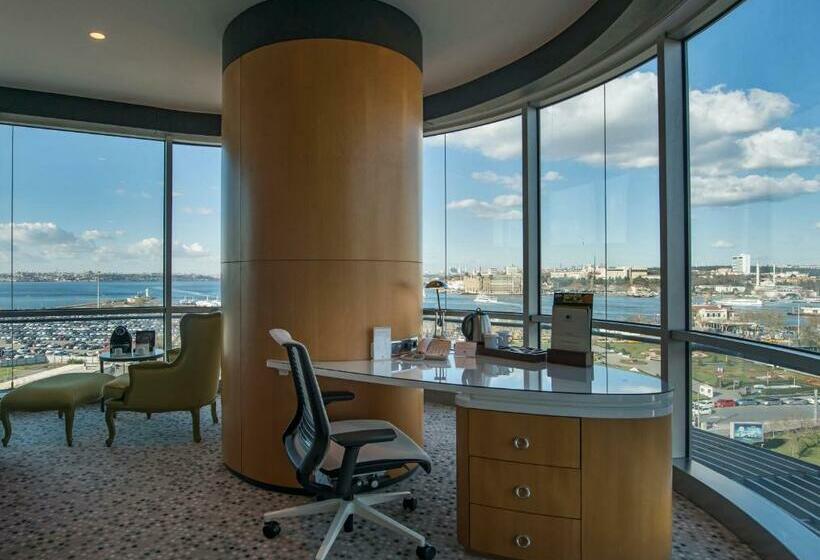 キングサイズベッドのスタンダードルーム, Doubletree By Hilton Istanbulmoda