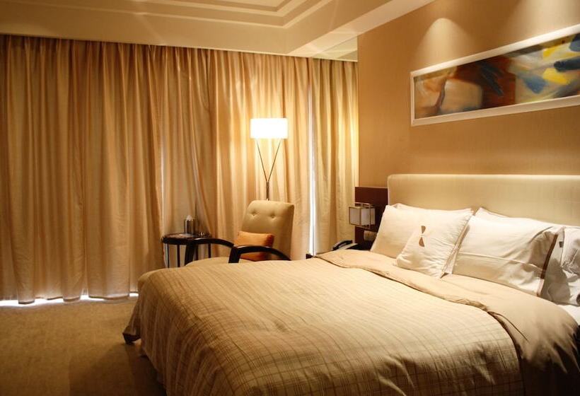 Номер Стандарт 2 Двуспальные Кровати, Four Points By Sheraton Hangzhou, Binjiang