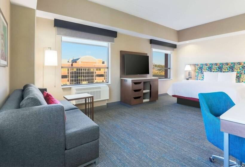 Студия Стандарт Двуспальная Кровать, Hampton Inn & Suites Pittsburgh Downtown