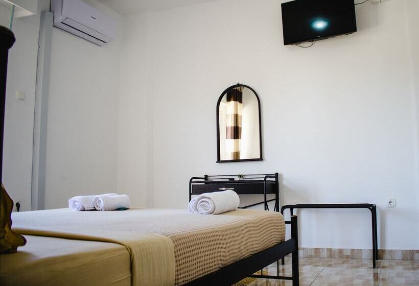 اتاق استاندارد با بالکن, Nikolakakis Rooms Lavrio