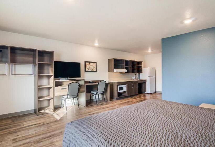 Номер Стандарт Кровать Кинг Адаптированный для Инвалидов, Woodspring Suites Thornton North Denver