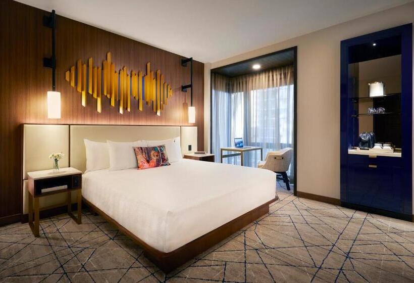اتاق لوکس با تخت بزرگ, Hard Rock Hotel New York
