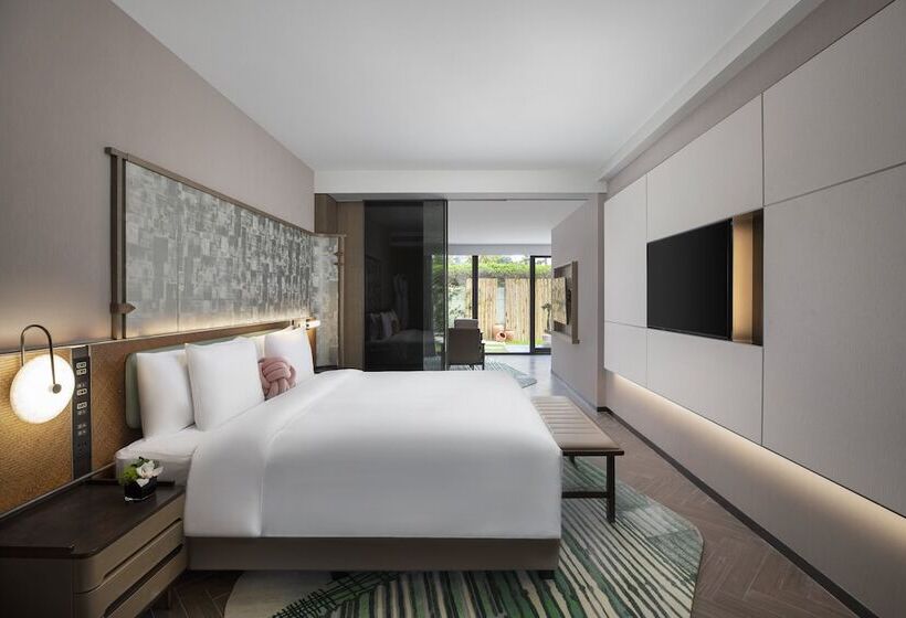 Quarto Premium Vista Jardim, Indigo Suzhou Yangcheng Lake, An Ihg